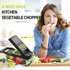 16-in-1 Vegetable Chopper & Mandoline Slicer