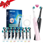 5-mode rechargeable electric toothbrush with replacement heads