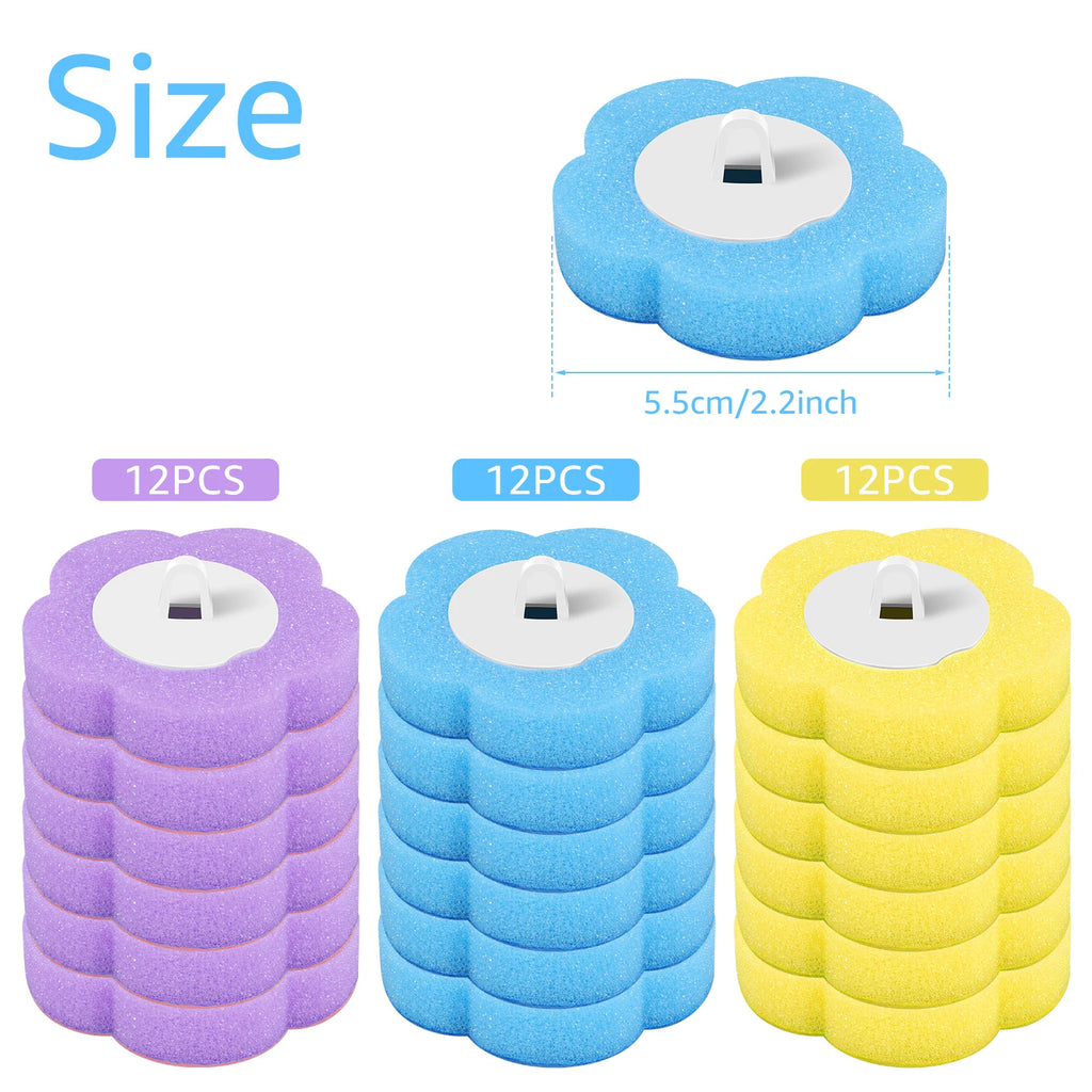Disposable Toilet Brush System with Replaceable Cleaning Heads