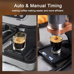 Digital Coffee Scale with Timer & LED Display