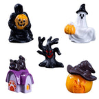 Mini Grim Reaper Halloween Figurine Set