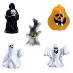Mini Grim Reaper Halloween Figurine Set