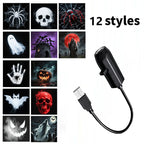 USB Halloween LED Projector Light