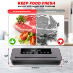 5-Mode Automatic Food Vacuum Sealer with Built-In Cutter