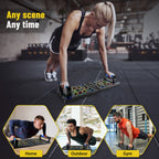 Foldable Multi-Position Push-Up Training Board
