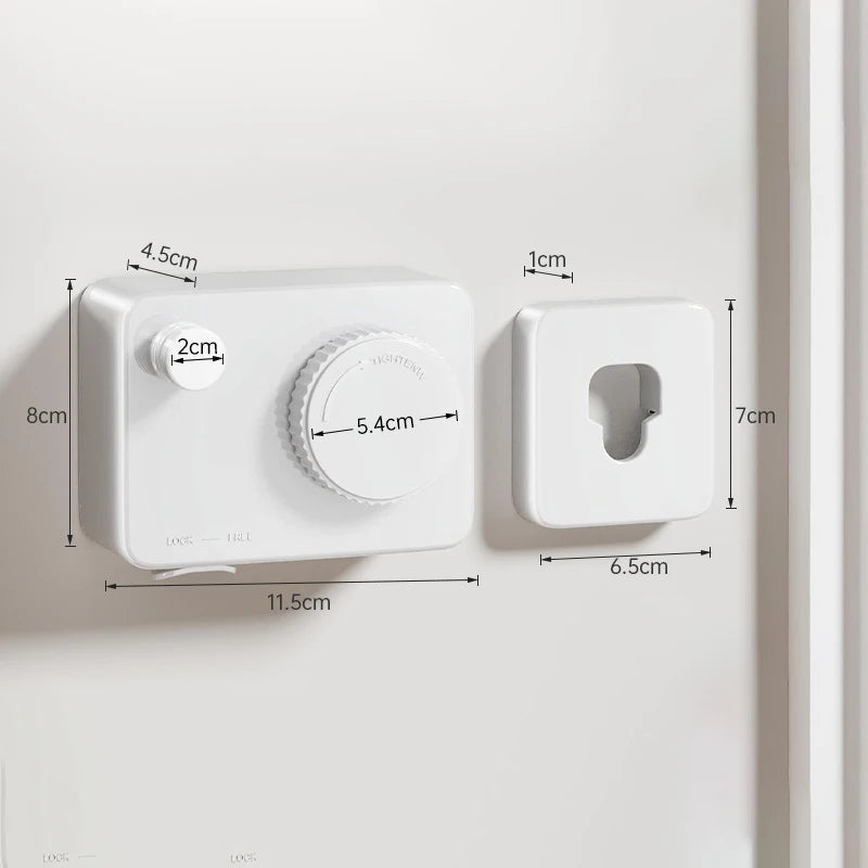 Wall-Mounted Retractable Clothesline