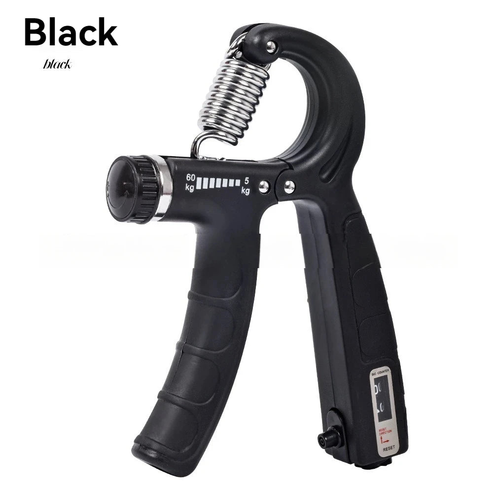 5–60kg Adjustable Hand Grip Strengthener with Counter