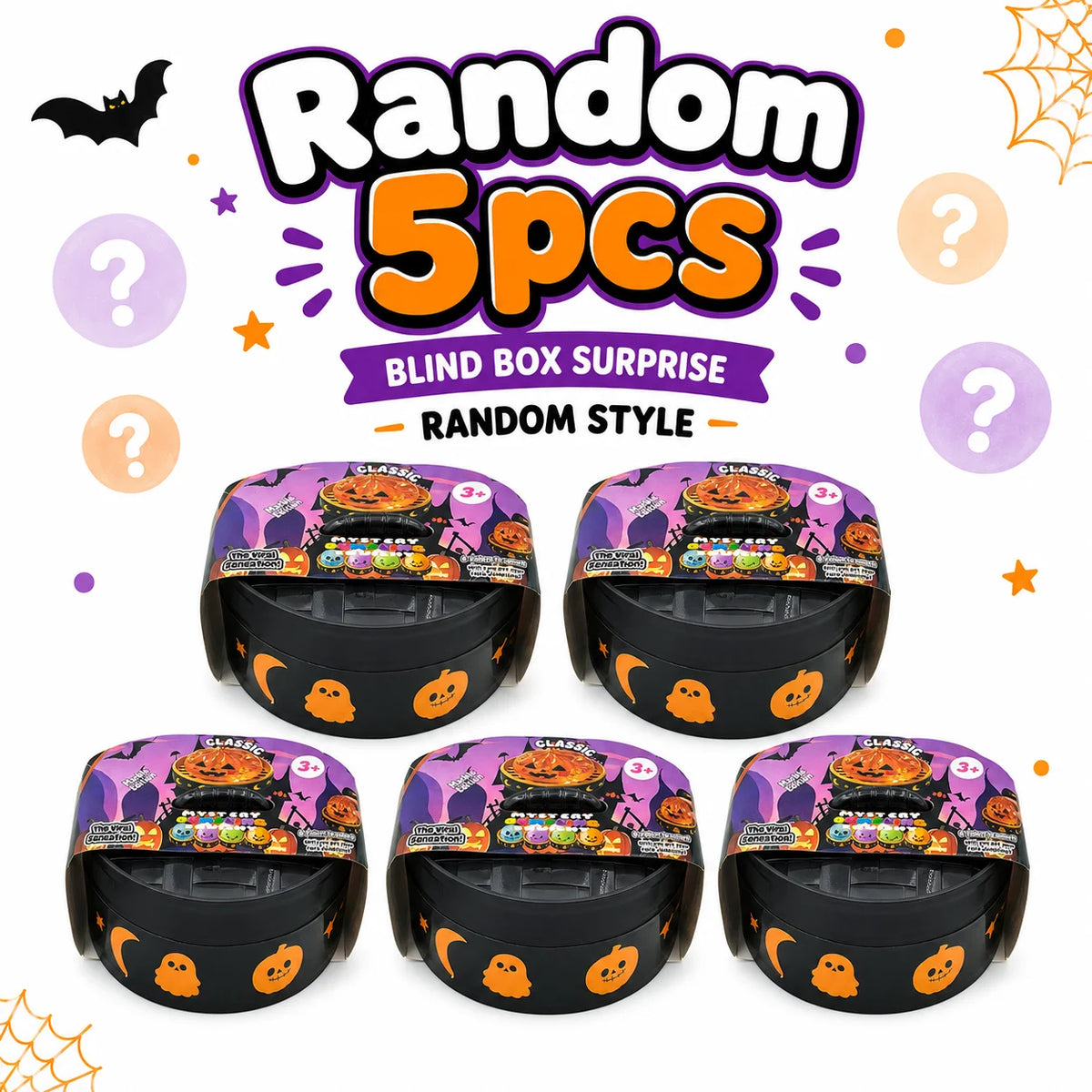 Halloween Dumpling Squishy Fidget Toys