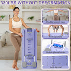 Foldable Pilates & Core Training Board with Resistance Cables