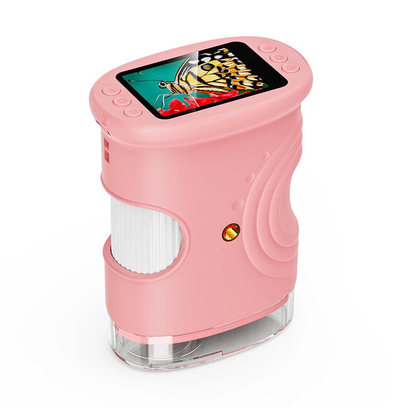 1000X Rechargeable Digital Microscope with 2" Screen