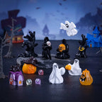 Mini Grim Reaper Halloween Figurine Set
