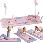 Foldable Pilates & Core Training Board with Resistance Cables