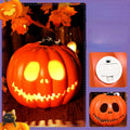 Vintage Light-Up Jack-O’-Lantern Pumpkin Decoration