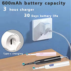 5-Mode Rechargeable Electric Toothbrush with Replacement Heads