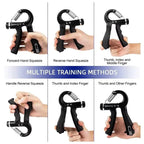5–60kg Adjustable Hand Grip Strengthener with Counter