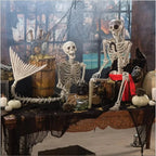 80cm Mermaid Skeleton Halloween Decoration
