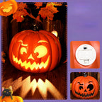 Vintage Light-Up Jack-O’-Lantern Pumpkin Decoration