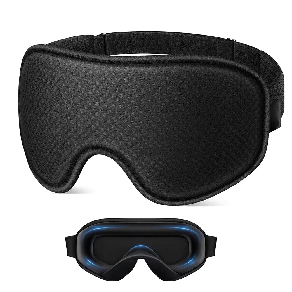 3D Blackout Sleep Mask with Adjustable Strap