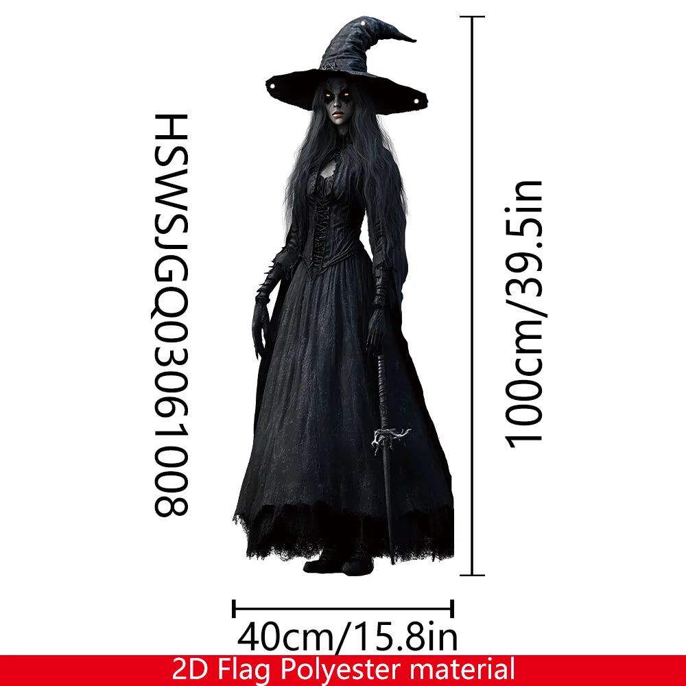 Halloween Skull Bride Backdrop
