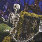 80cm Mermaid Skeleton Halloween Decoration
