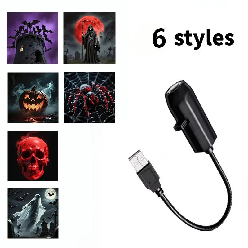 USB Halloween LED Projector Light