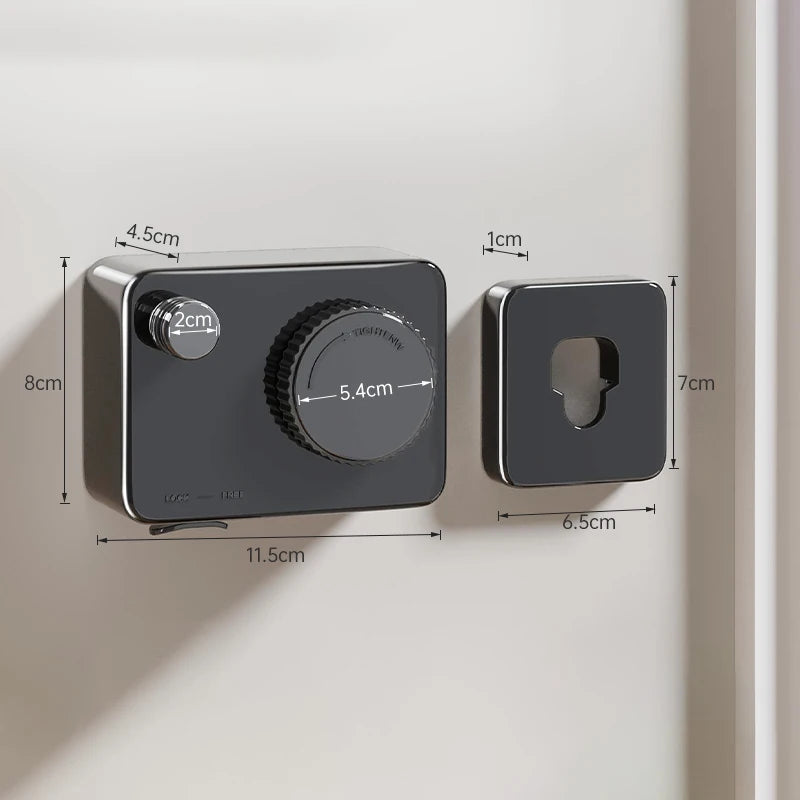 Wall-Mounted Retractable Clothesline