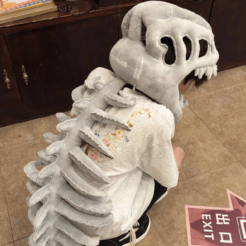 3D Dinosaur Skeleton Halloween Headgear