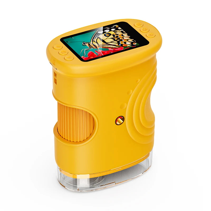 1000X Rechargeable Digital Microscope with 2" Screen