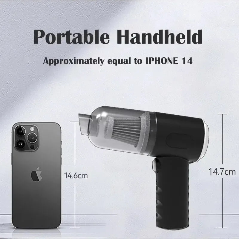 9000Pa Cordless Handheld Car Vacuum