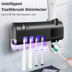 UV Toothbrush Holder & Toothpaste Dispenser