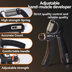 5–60kg Adjustable Hand Grip Strengthener with Counter