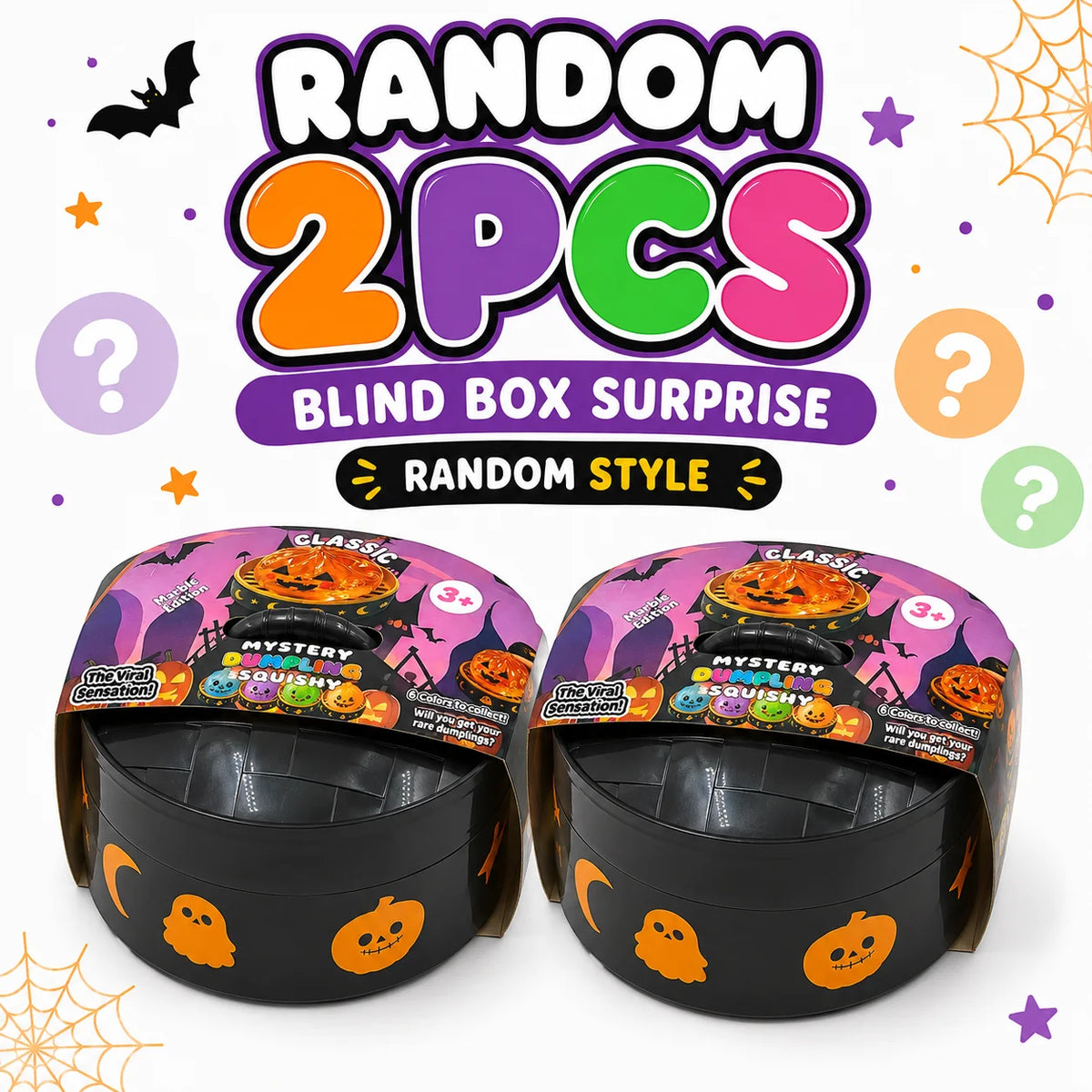 Halloween Dumpling Squishy Fidget Toys