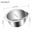 Stainless Steel Rice Washer & Strainer Bowl