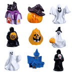 Mini Grim Reaper Halloween Figurine Set