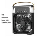 3-in-1 Mini Air Cooler, Humidifier & Night Light