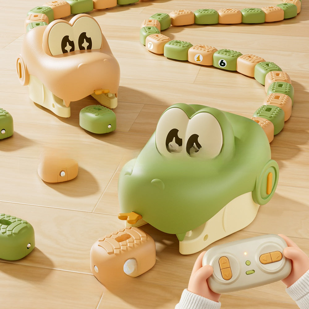 Engaging Remote Control Greedy Snake Toy for Interactive Family Fun